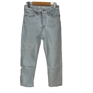 Levi’s button fly jeans light wash size 27